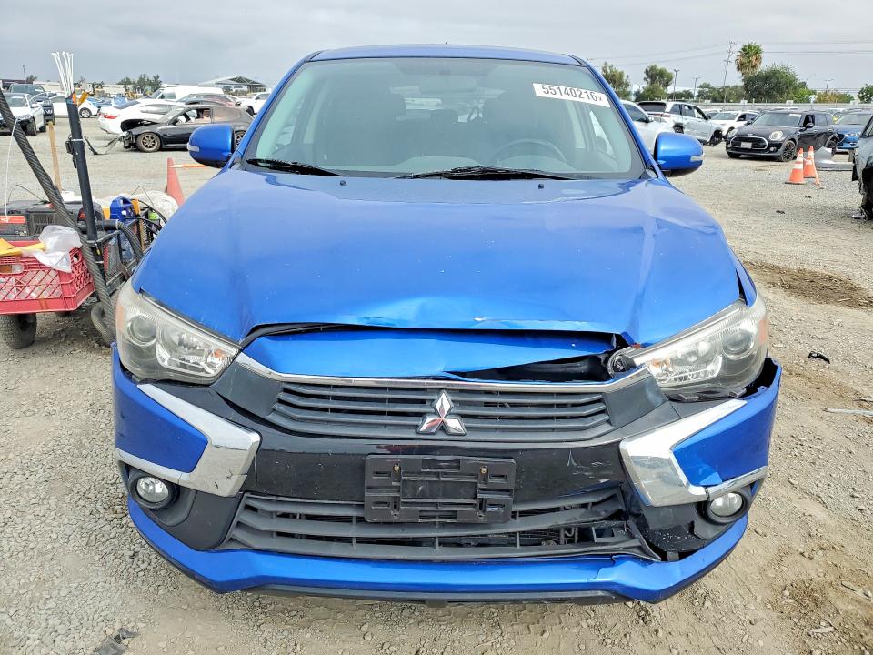 2016 Mitsubishi VIN JA4AP3AW2GZ049267 COPART salvage auction — FRONT END, Ca - Salvage Certificate, sold $1,250 on 2026-07-02 (photo 5)