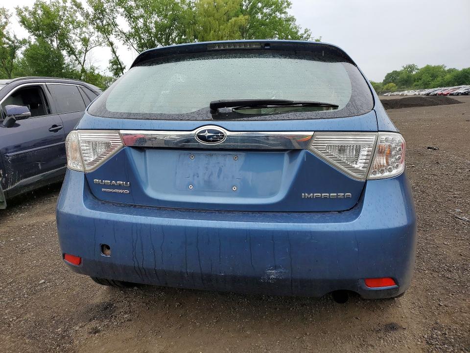 2010 Subaru Impreza VIN JF1GH6A69AH806733 COPART salvage auction — FRONT END, CT - CERT OF TITLE-SALVAGE, sold $475 on 2026-07-10 (photo 6)