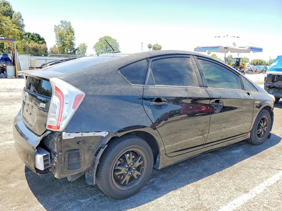 2012 Toyota Prius VIN JTDKN3DU0C1504765 COPART salvage auction — FRONT END, CA - SALVAGE CERTIFICATE, sold $775 on 2026-07-31 (photo 3)