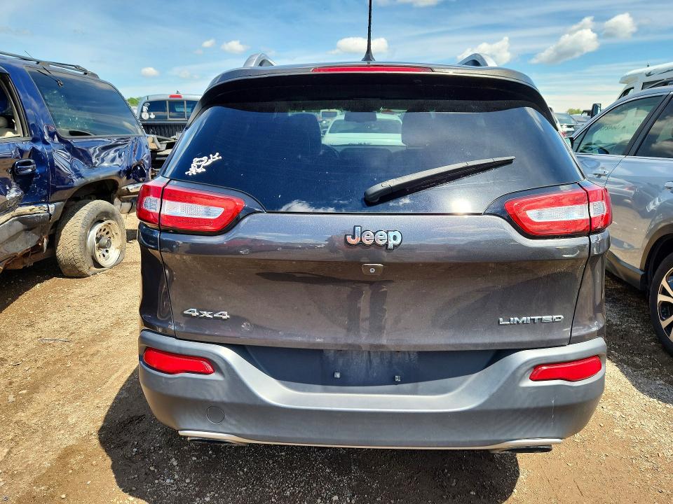2015 Jeep Cherokee VIN 1C4PJMDS1FW646474 COPART salvage auction — MECHANICAL, IL - CERTIFICATE OF TITLE, sold $800 on 2026-07-02 (photo 6)