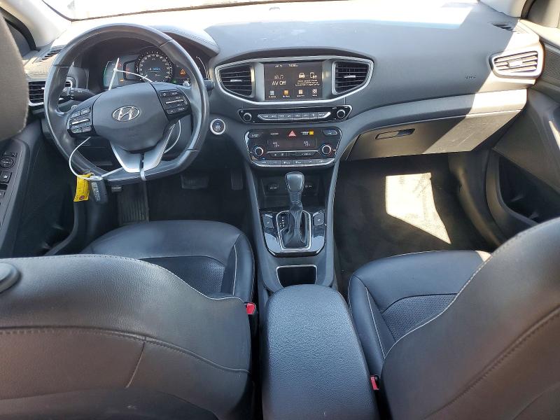2018 Hyundai Ioniq VIN KMHC85LC1JU063770 COPART salvage auction — REAR END, Wv - Certificate Of Title, sold $3,500 on 2026-07-24 (photo 8)