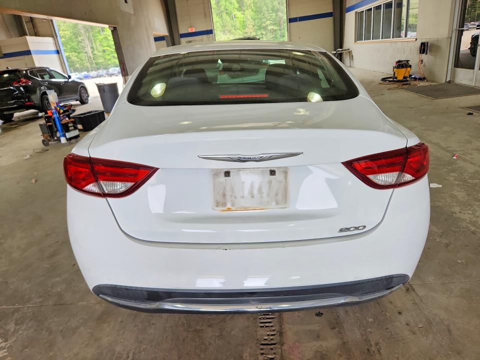 2015 Chrysler 200 VIN 1C3CCCAB1FN691545 COPART salvage auction — FRONT END, Va - Cert Of Title - Salvage, sold $500 on 2026-07-10 (photo 6)