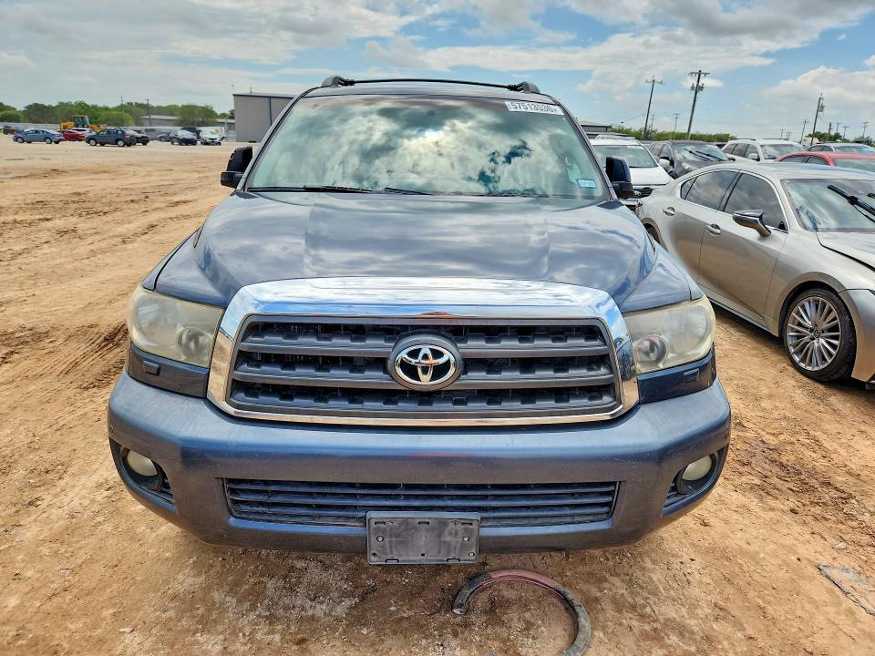 2008 Toyota Sequoia VIN 5TDZY64A88S009334 COPART salvage auction — MECHANICAL, Tx - Certificate Of Title (P), sold $2,900 on 2026-07-30 (photo 5)