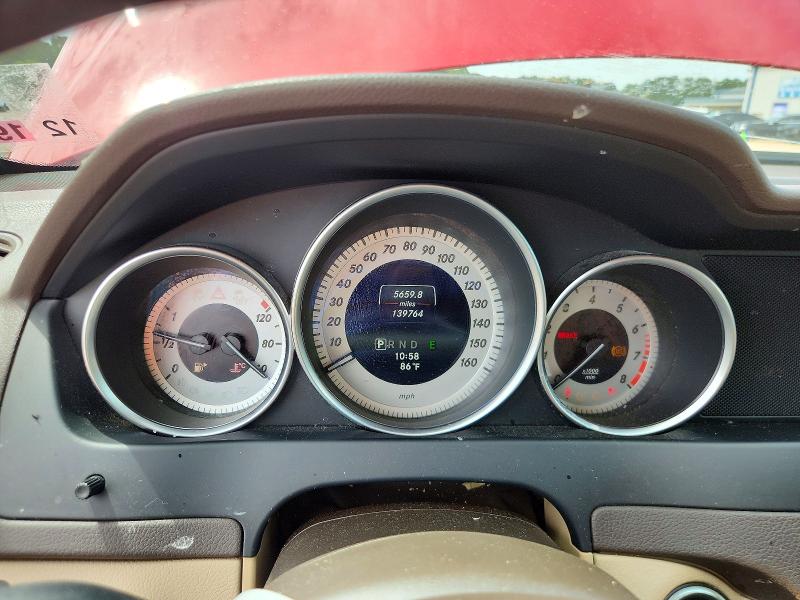 2014 Mercedes-benz VIN WDDGF4HB5EA959377 COPART salvage auction — WATER/FLOOD, Ms - Cert Of Title - Flood Salvage, sold $325 on 2026-07-17 (photo 9)