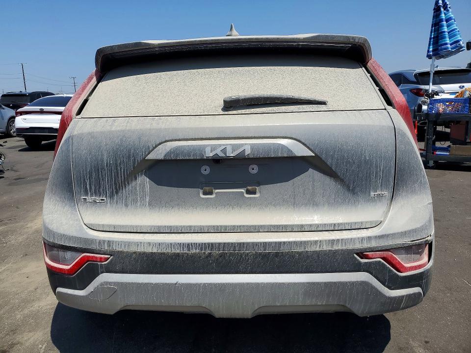 2024 Kia Niro VIN KNDCP3LE2R5149799 COPART salvage auction — REAR END, CA - SALVAGE CERTIFICATE, sold $3,650 on 2026-07-27 (photo 6)