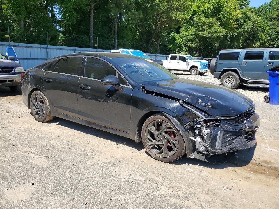 2025 Kia VIN KNAG64J77S5281779 COPART salvage auction — FRONT END, GA - CERT OF TITLE-SALVAGE, sold $6,600 on 2026-07-31 (photo 4)