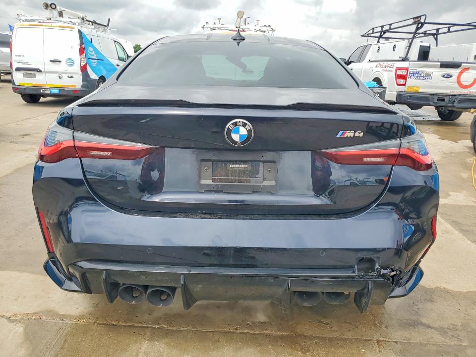 2021 BMW M4 VIN WBS53AZ08MCH00807 COPART salvage auction — FRONT END, Tx - Certificate Of Title, sold $15,000 on 2026-07-30 (photo 6)