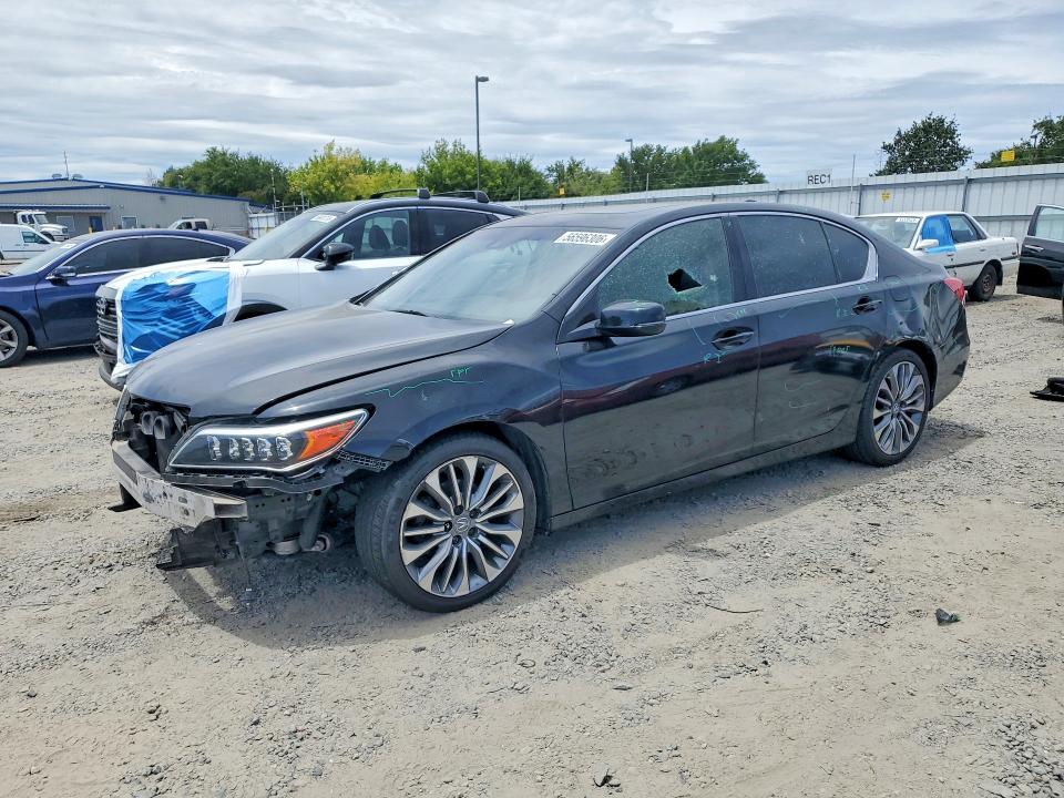 2014 Acura RLX VIN JH4KC1F36EC004808 COPART salvage auction — FRONT END, Ca - Salvage Certificate, sold $800 on 2026-07-07 (photo 1)
