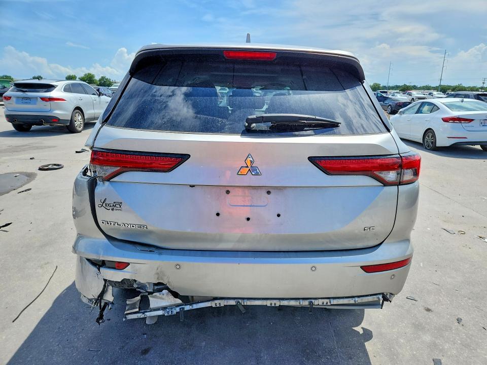 2022 Mitsubishi Outlander VIN JA4J3UA88NZ021506 COPART salvage auction — FRONT END, LA - CERT OF TITLE-SALVAGE, sold $70 on 2026-07-29 (photo 6)