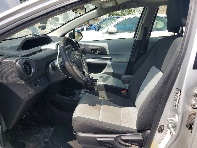 2012 Toyota Prius VIN JTDKDTB3XC1525894 COPART salvage auction — WATER/FLOOD, Oh - Cert Of Title-Salvage Flood, sold $1,400 on 2026-07-31 (photo 7)