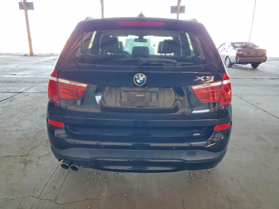 2015 BMW X3 VIN 5UXWX9C57F0D54741 COPART salvage auction — MINOR DENT/SCRATCHES, Az - Certificate Of Title, sold $4,000 on 2026-07-29 (photo 6)