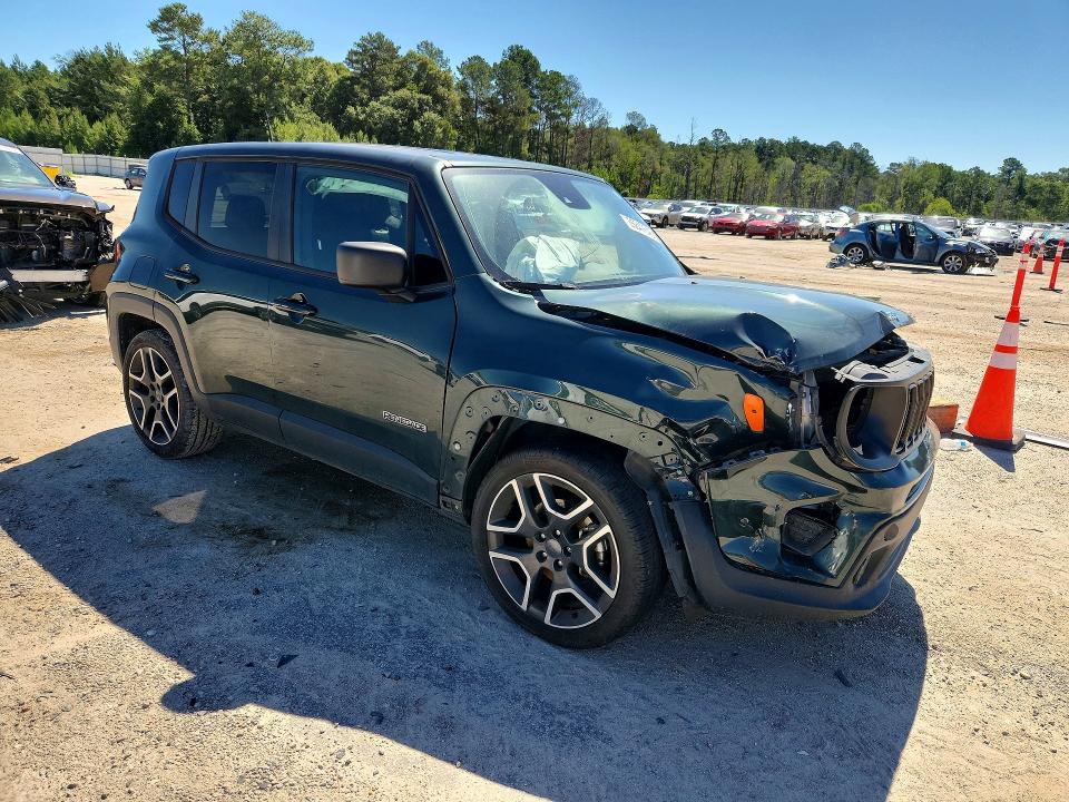 2021 Jeep VIN ZACNJCAB2MPM52601 COPART salvage auction — FRONT END, Sc - Cert Of Title-Salvage, sold $925 on 2026-08-03 (photo 4)