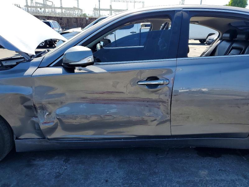 2014 Infiniti Q50 VIN JN1AV7AP5EM692205 COPART salvage auction — SIDE, Ca - Salvage Certificate, sold $1,050 on 2026-07-15 (photo 7)