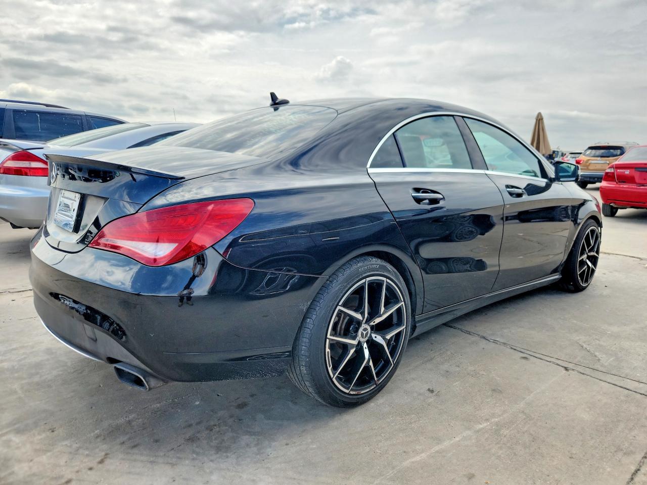 2015 Mercedes-Benz CLA-Class VIN WDDSJ4EB4FN171097 COPART salvage auction — Front End, TX - CERTIFICATE OF TITLE (P), sold $3,800 on 2026-07-08 (photo 3)
