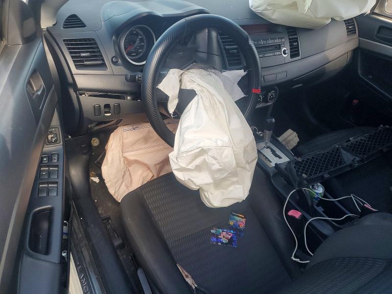 2008 Mitsubishi Lancer VIN JA3AU16U98U040217 COPART salvage auction — FRONT END, OH - CERT OF TITLE-SALVAGE, sold $70 on 2026-07-15 (photo 8)