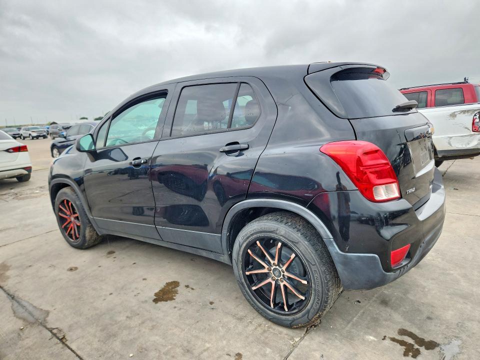 2020 Chevrolet VIN KL7CJKSB6LB040884 COPART salvage auction — HAIL, Tx - Cert Of Title-Rebuilt Salvage, sold $1,800 on 2026-07-02 (photo 2)