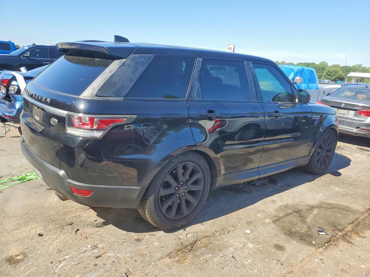2017 Land Rover Range Rover Sport VIN SALWR2FV5HA161831 COPART salvage auction — Front End, GA - CERTIFICATE OF TITLE, sold $2,100 on 2026-07-03 (photo 3)