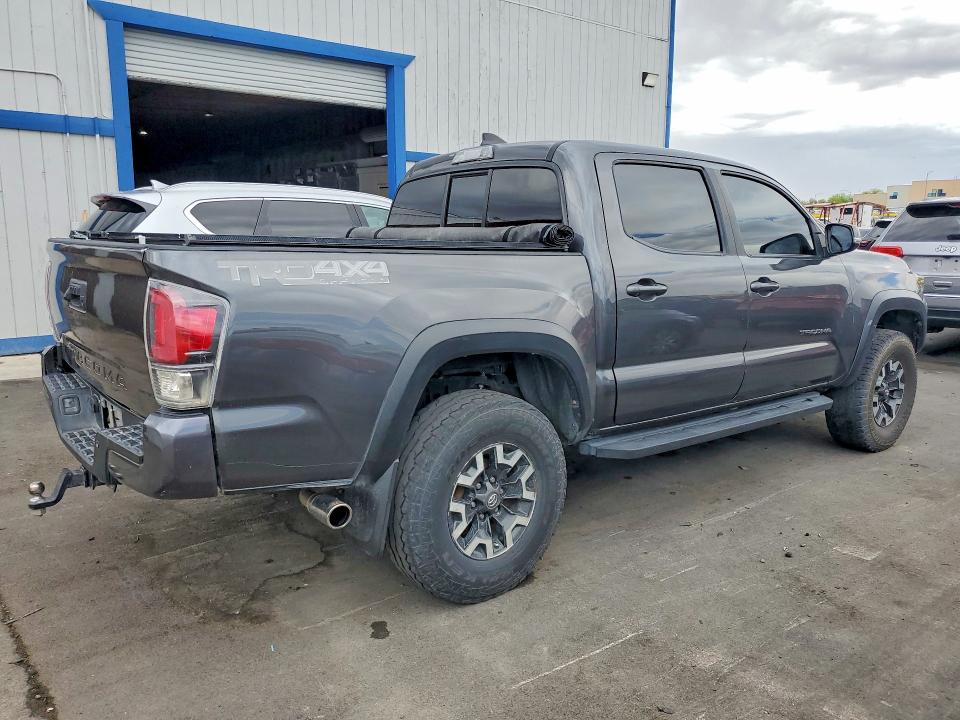 2022 Toyota Tacoma VIN 3TMCZ5AN8NM471330 COPART salvage auction — FRONT END, Nv - Cert Of Title-Rebuilt Total Lo, sold $17,000 on 2026-07-02 (photo 3)