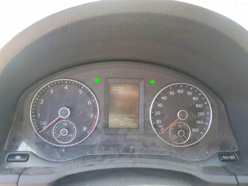 2010 Volkswagen Jetta VIN 3VWAZ7AJ8AM105293 COPART salvage auction — REAR END, Ca - Salvage Certificate, sold $375 on 2026-07-02 (photo 9)