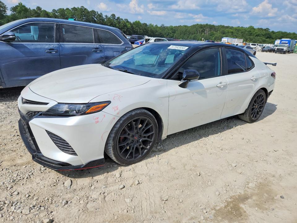 2022 Toyota Camry VIN 4T1KZ1AK4NU069919 COPART salvage auction — REAR END, GA - CERT OF TITLE-SALVAGE (P), sold $8,800 on 2026-07-30 (photo 1)