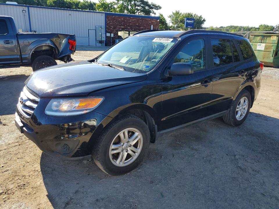 2012 Hyundai Santa fe VIN 5XYZG3AB1CG115998 COPART salvage auction — FRONT END, Va - Certificate Of Title, sold $1,400 on 2026-07-07 (photo 1)