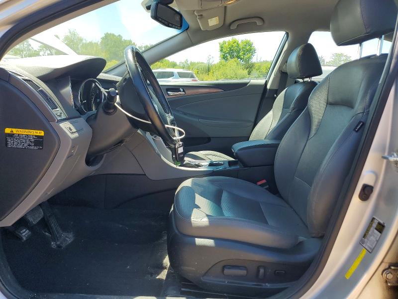 2013 Hyundai Sonata VIN KMHEC4A48DA098258 COPART salvage auction — FRONT END, Oh - Cert Of Title-Salvage, sold $1,000 on 2026-07-02 (photo 7)