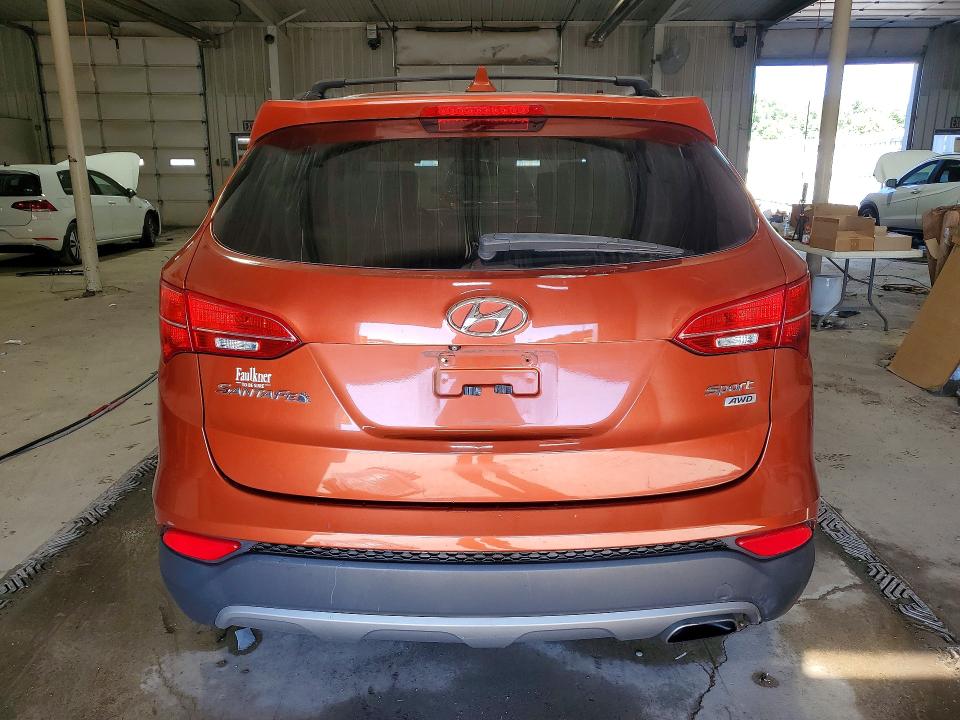 2015 Hyundai Santa fe VIN 5XYZUDLB2FG259303 COPART salvage auction — FRONT END, Pa - Certificate Of Salvage, sold $1,700 on 2026-07-16 (photo 6)