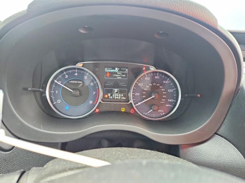 2016 Subaru Impreza VIN JF1GPAS64GH239148 COPART salvage auction — SIDE, Fl - Cert Of Title Slvg Rebuildable, sold $375 on 2026-07-07 (photo 9)