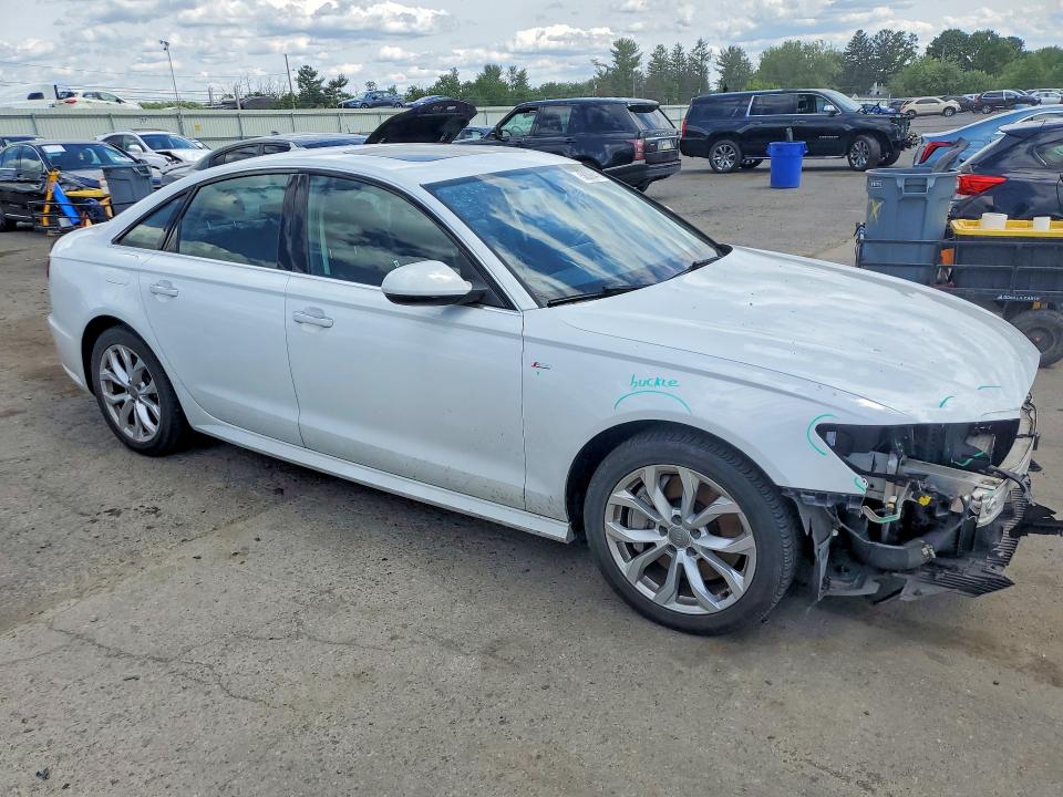 2018 Audi A6 VIN WAUG8AFC5JN056399 COPART salvage auction — FRONT END, Pa - Certificate Of Salvage, sold $7,400 on 2026-07-17 (photo 4)