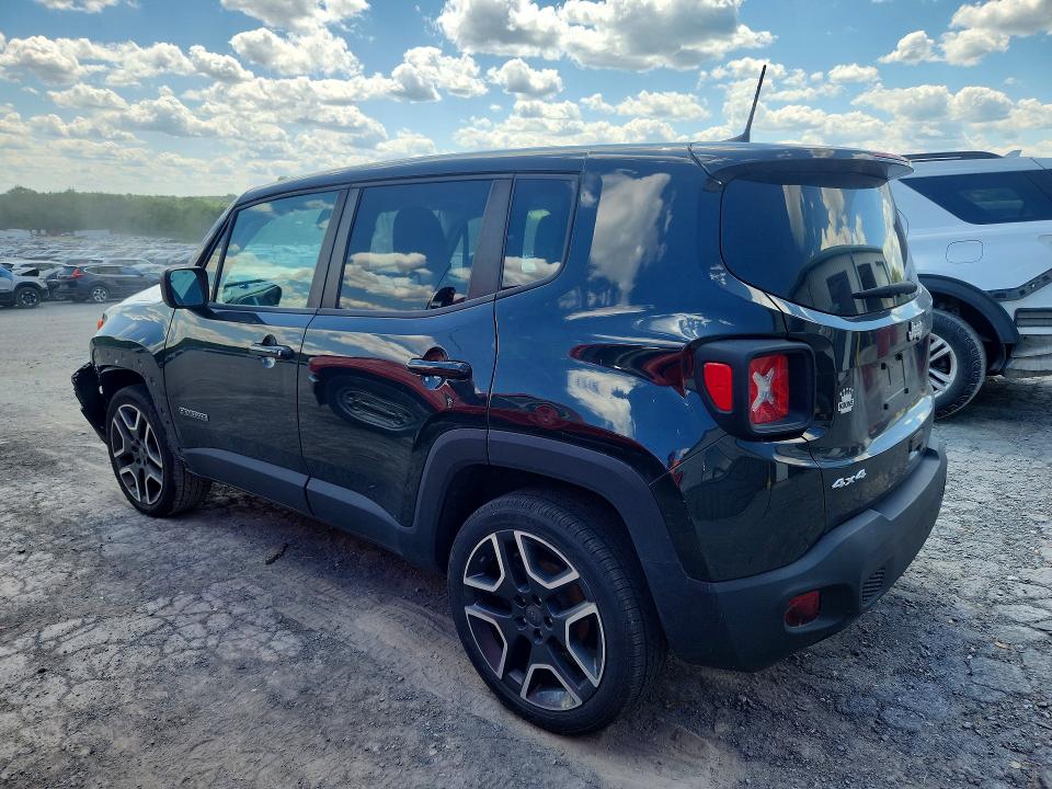 2021 Jeep VIN ZACNJDAB7MPM56407 COPART salvage auction — FRONT END, Salvage Title, sold $450 on 2026-07-17 (photo 2)
