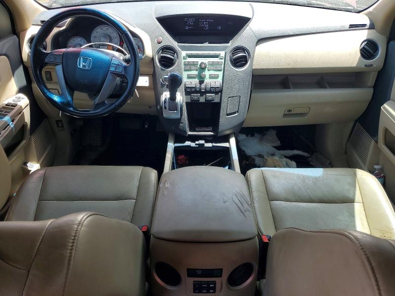 2010 Honda Pilot VIN 5FNYF4H50AB037853 COPART salvage auction — VANDALISM, Co - Salvage Title, sold $1,100 on 2026-07-09 (photo 8)