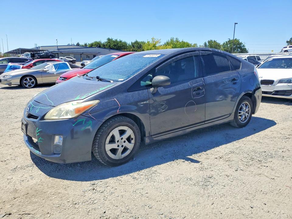 2011 Toyota Prius VIN JTDKN3DU0B5311054 COPART salvage auction — REAR END, Ca - Salvage Certificate, sold $775 on 2026-07-09 (photo 1)