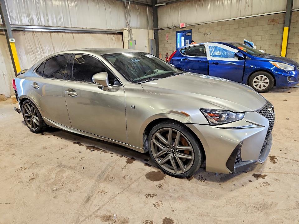 2017 Lexus Is VIN JTHCM1D26H5020611 COPART salvage auction — REAR END, Pa - Cert Of Salvage-W=Flood Veh, sold $6,500 on 2026-07-15 (photo 4)