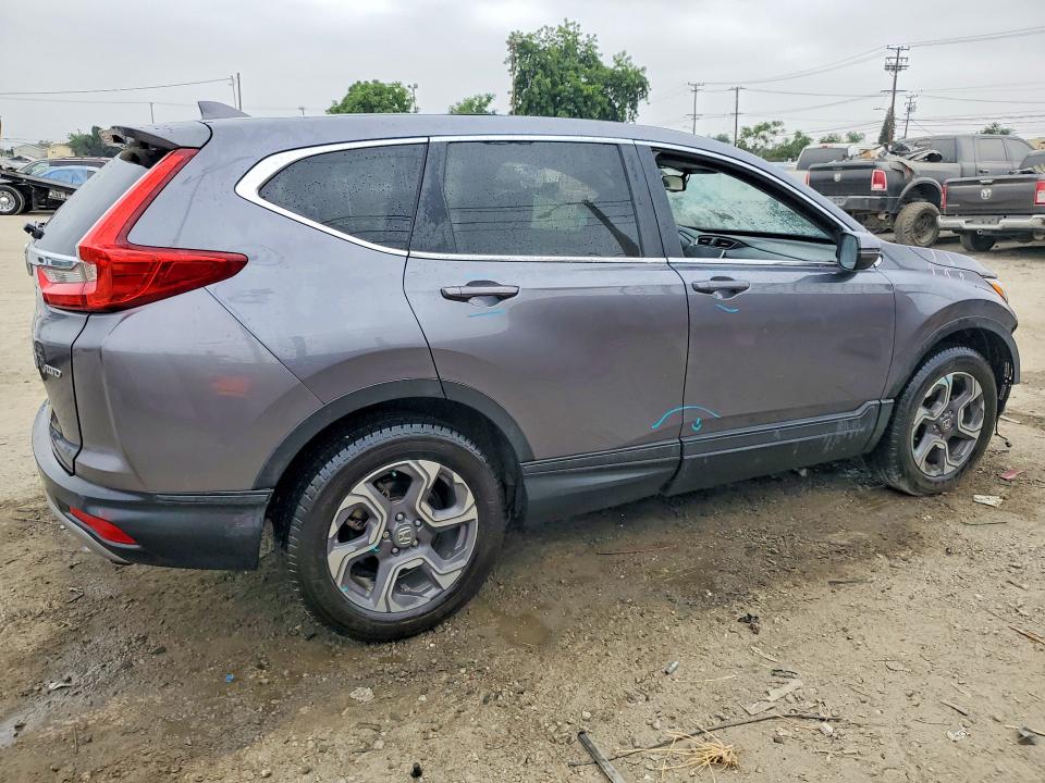 2018 Honda Cr-v VIN 7FARW2H85JE092256 COPART salvage auction — SIDE, CA - SALVAGE CERTIFICATE, sold $7,000 on 2026-07-16 (photo 3)