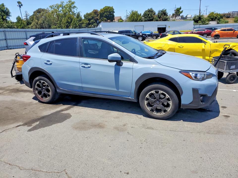 2021 Subaru Crosstrek VIN JF2GTAEC4MH351260 COPART salvage auction — SIDE, CA - SALVAGE CERTIFICATE, sold $20 on 2026-07-24 (photo 4)