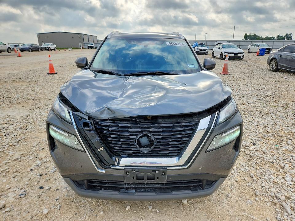 2021 Nissan VIN 5N1AT3BA9MC754498 COPART salvage auction — FRONT END, Tx - Salvage Vehicle Title, sold $100 on 2026-07-23 (photo 5)
