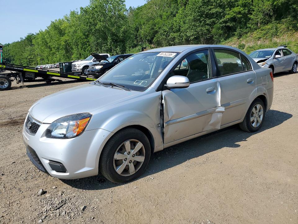 2010 Kia Rio VIN KNADH4A30A6668676 COPART salvage auction — SIDE, Ny - Mv-907A Salvage Certificate, sold $450 on 2026-07-14 (photo 1)