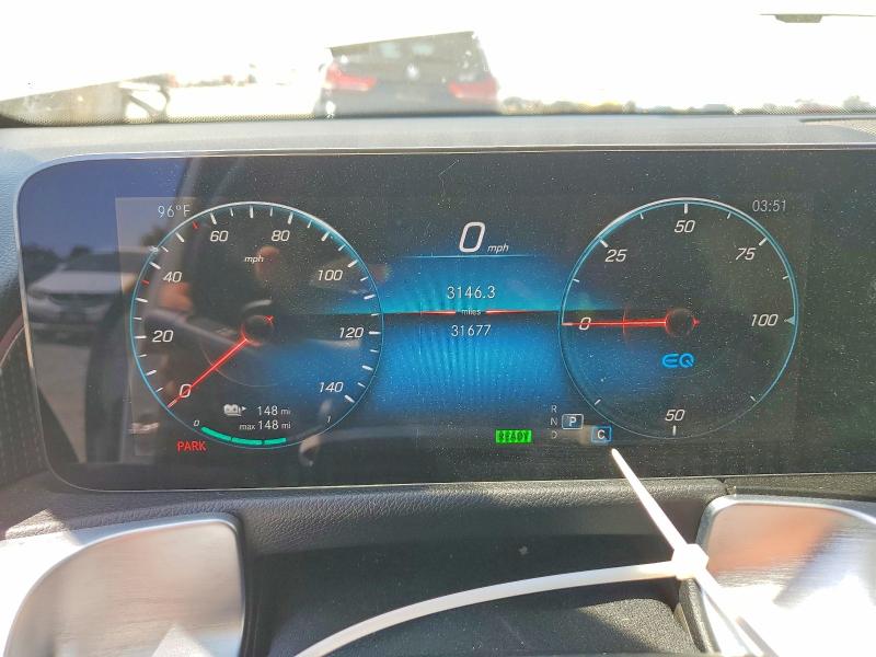 2022 Mercedes-benz VIN W1N9M1DB9NN011076 COPART salvage auction — UNDERCARRIAGE, Salvage Title, sold $11,400 on 2026-07-16 (photo 9)