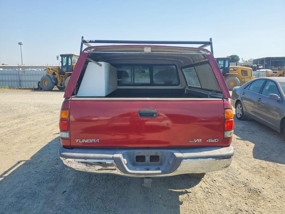 2002 Toyota VIN 5TBBT481X2S246678 COPART salvage auction — REAR END, Ca - Salvage Certificate, sold $2,000 on 2026-07-15 (photo 6)