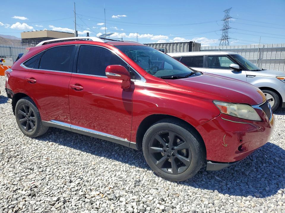 2010 Lexus Rx 350 VIN JTJZK1BA6A2002013 COPART salvage auction — REAR END, Nv - Salvage Title, sold $4,300 on 2026-07-06 (photo 4)