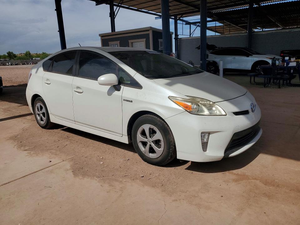 2015 Toyota Prius VIN JTDKN3DU6F0446266 COPART salvage auction — SIDE, Az - Cert Of Title - Salvage, sold $1,050 on 2026-07-21 (photo 4)