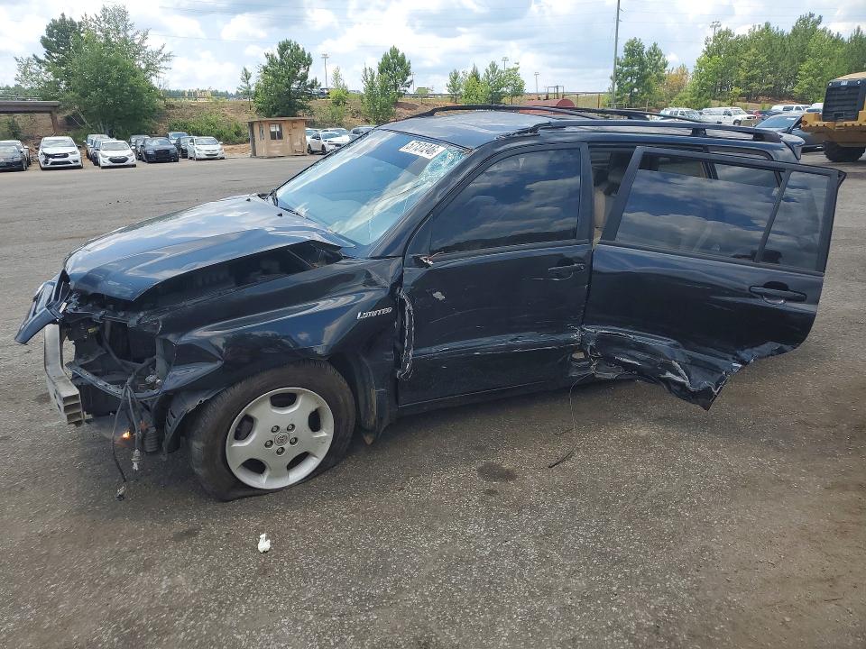 2005 Toyota Highlander VIN JTEDP21A450081331 COPART salvage auction — SIDE, Sc - Cert Of Title-Salvage, sold $600 on 2026-07-17 (photo 1)