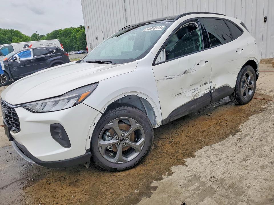 2025 Ford Escape VIN 1FMCU9NZ1SUB12519 COPART salvage auction — SIDE, Ny - Mv-907A Salvage Certificate, sold $12,600 on 2026-07-29 (photo 1)