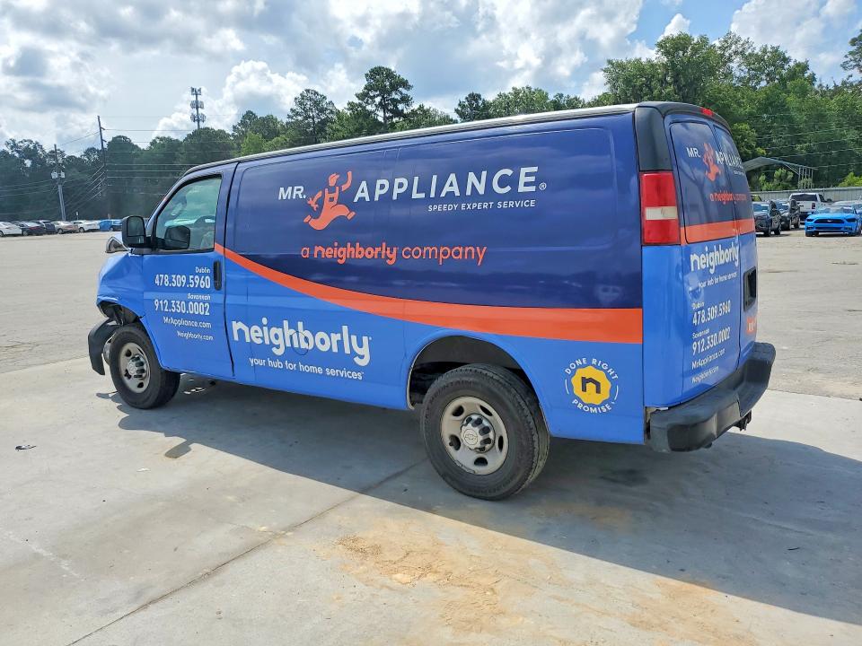 2016 Chevrolet Express VIN 1GCWGAFFXG1282319 COPART salvage auction — FRONT END, Ga - Cert Of Title-Salvage, sold $175 on 2026-08-03 (photo 2)