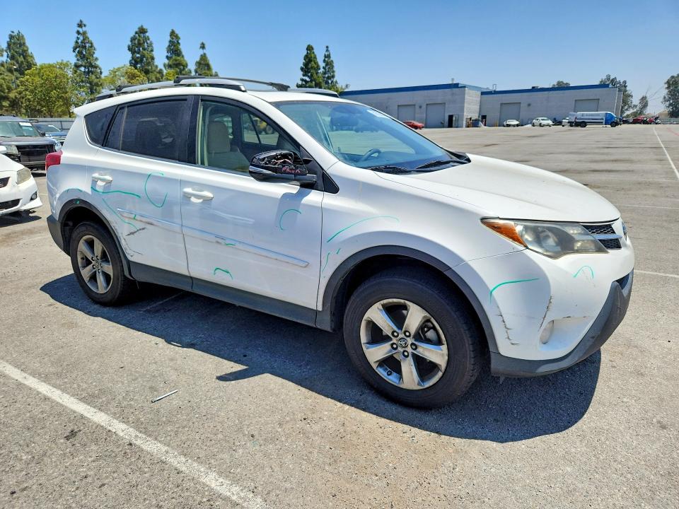 2015 Toyota Rav 4 VIN JTMRFREV2FJ020039 COPART salvage auction — SIDE, Ca - Salvage Certificate, sold $4,600 on 2026-07-02 (photo 4)