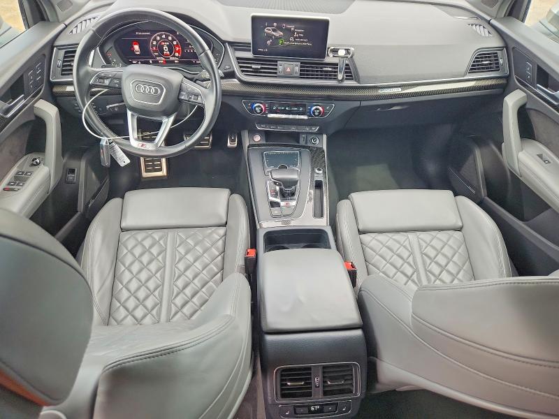 2018 Audi Sq5 VIN WA1A4AFY6J2200652 COPART salvage auction — HAIL, Id - Salvage Certificate Of Title, sold $9,400 on 2026-08-04 (photo 8)