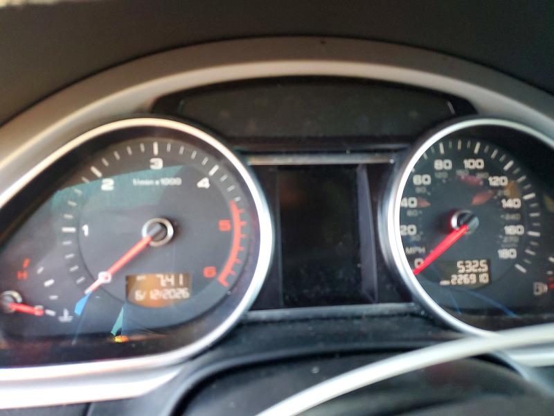 2015 Audi Q7 VIN WA1LMAFE1FD016567 COPART salvage auction — FRONT END, FL - CERT OF TITLE SLVG REBUILDABLE, sold $450 on 2026-07-02 (photo 9)