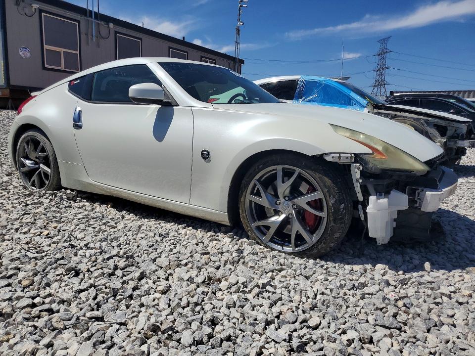 2014 Nissan 370z VIN JN1AZ4EH0EM631706 COPART salvage auction — FRONT END, Nv - Salvage Title, sold $2,750 on 2026-07-20 (photo 4)