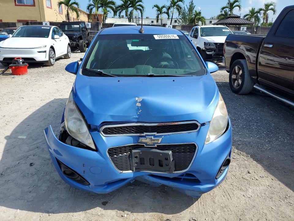 2014 Chevrolet Spark VIN KL8CD6S95EC578206 COPART salvage auction — FRONT END, Fl - Cert Of Title Slvg Rebuildable, sold $925 on 2026-07-10 (photo 5)