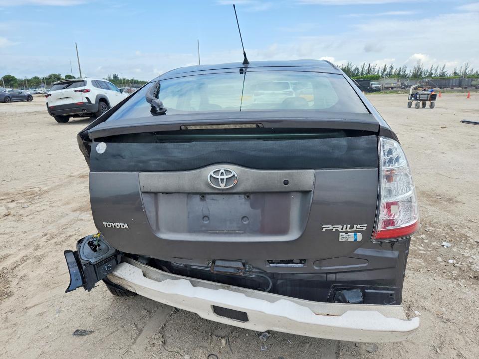 2006 Toyota Prius VIN JTDKB20U863196584 COPART salvage auction — REAR END, Fl - Cert Of Title Slvg Rebuildable, sold $700 on 2026-07-02 (photo 6)